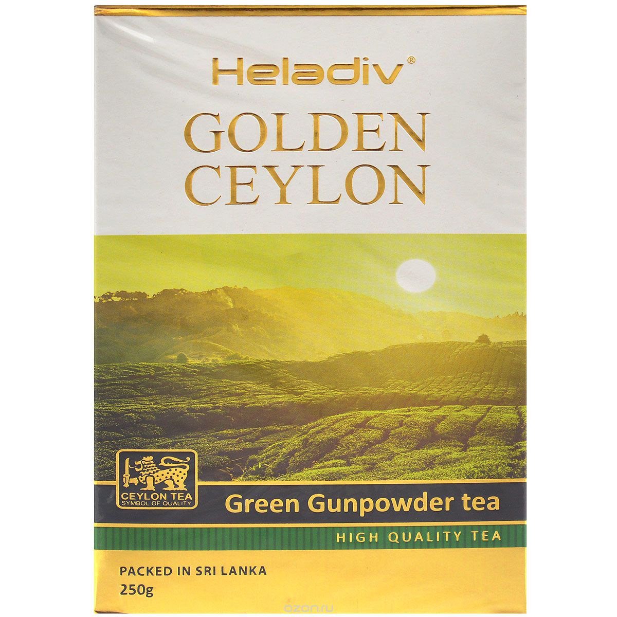 Heladiv Golden Ceylon Green Gunpowder   , 250 
