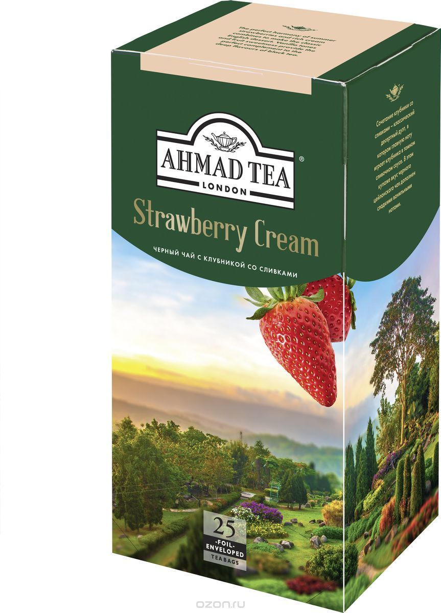 Ahmad Tea Strawberry Cream    , 25 