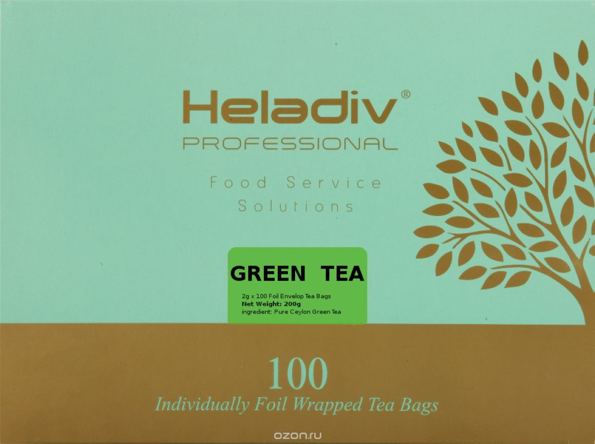 Heladiv Professional Line Green Tea  , 100 