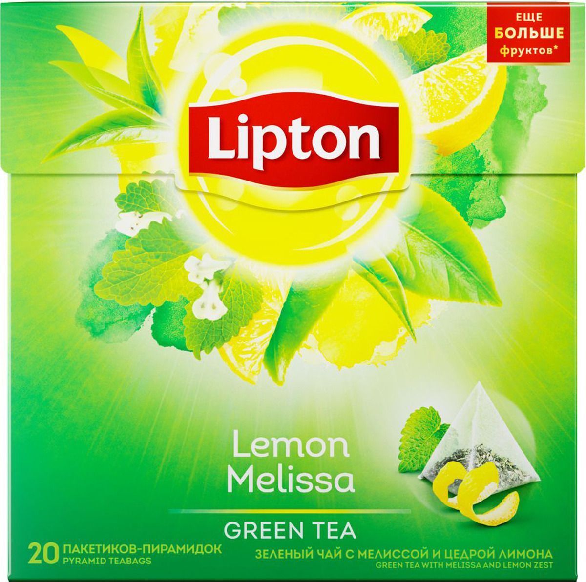 Lipton Lemon Melissa Green Tea         20 